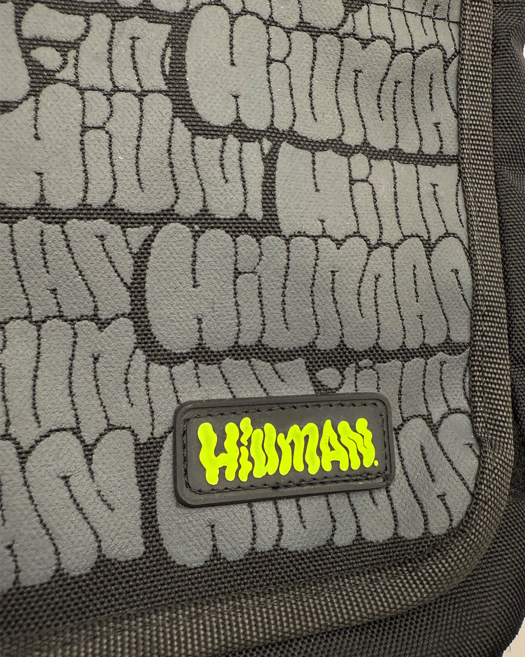 "HUMAN TAGGED" CROSSBODY